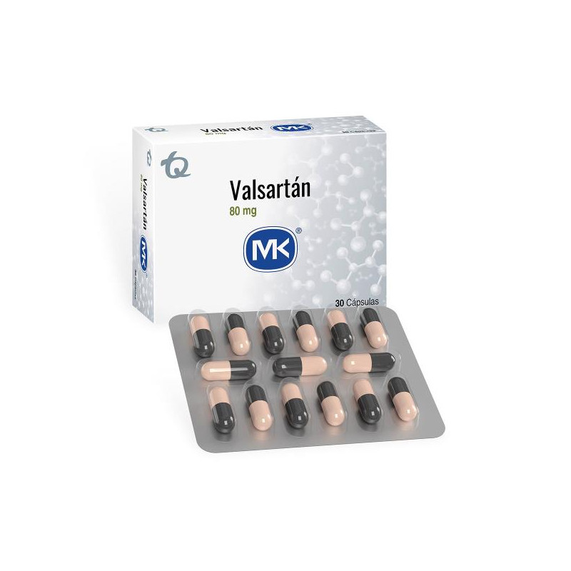 VALSARTAN 80 MG X 30 CAP MK