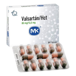 VALSARTAN HCT MK 80/12.5 MG 30 CAP