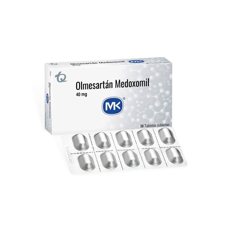 OLMESARTAN 40 MG 30 TBS MK OLMESARTAN MEDOXOMIL