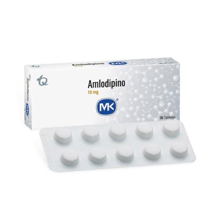 AMLODIPINO 10 MG 30 TBS MK AMLODIPINO