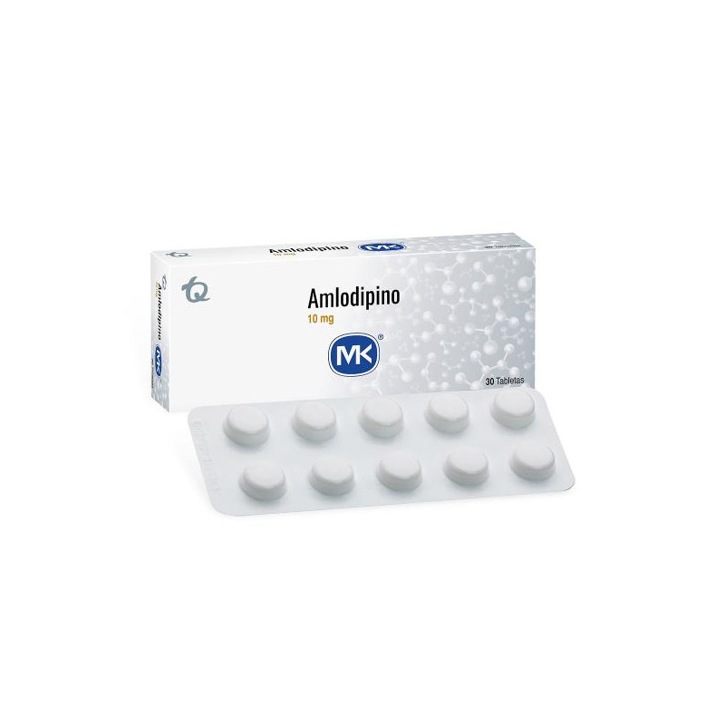 AMLODIPINO 10 MG 30 TBS MK AMLODIPINO
