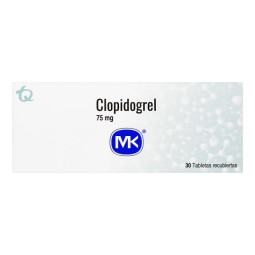 CLOPIDOGREL 75 MG 30 TABLETAS MK CLOPIDOGREL