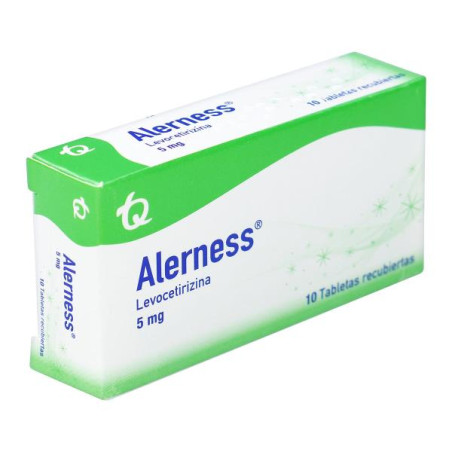 ALERNESS MK 5MG X 10 TABLETAS LEVOCETIRIZINA