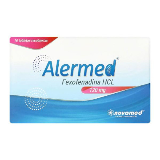 ALERMED 120 MG 10 TAB (PUMCV) FEXOFENADINA ALERMED 120 MG 10 TAB (PUMCV) FEXOFENADINA