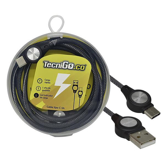 CABLE TECNIGO TIPO C 3A ACCESORIOS