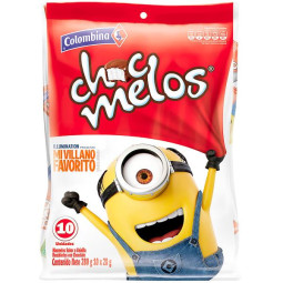 CHOCMELOS MINIONS 28 GR. 10UDS 