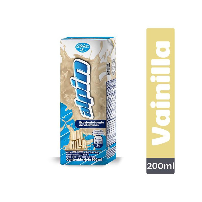 LECHE ALPIN VAINILLA 200 ML LACTEOS