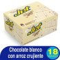 CHOCOLATINA JET BLANCA 18 UND