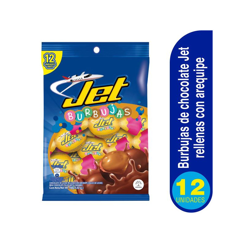 BURBUJAS DE CHOCOLATE BOLSA 12 UDS BURBUJAS DE CHOCOLATE BOLSA 12 UDS