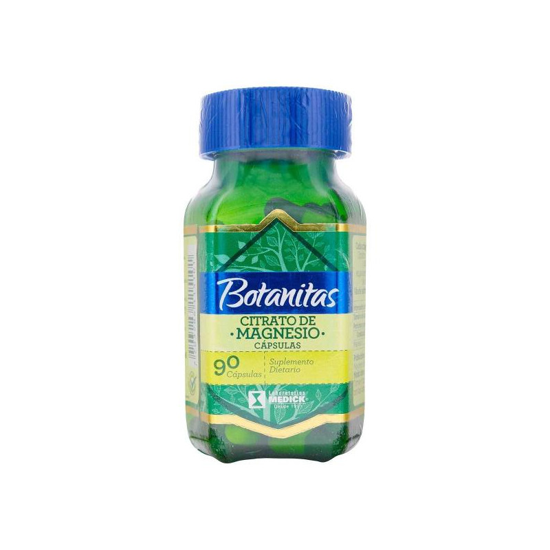 CITRATO DE MAGNESIO BOTANITAS 90 CAP CITRATO DE MAGNESIO BOTANITAS 90 CAP