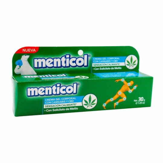 CRE.GEL CORPORAL MENTICOL CANNABIS 30 GR 
