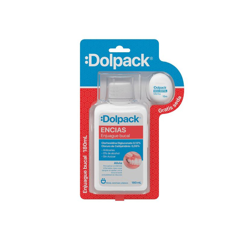 ENJ.BUC.DOLPACK ENCIA.CLORHEX 180ML SEDA ENJUAGUE BUCAL ENJ.BUC.DOLPACK ENCIA.CLORHEX 180ML SEDA ENJUAGUE BUCAL