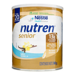NUTREN SENIOR VAINILLA 740 G 
