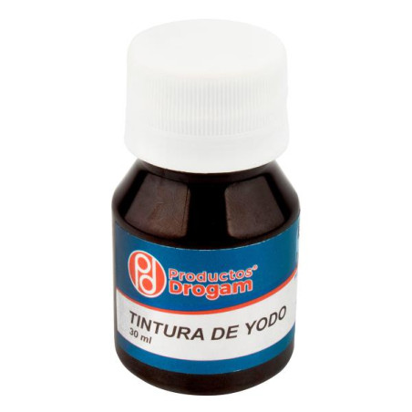 TINTURA DE YODO DROGAM 30 ML 6 UND 