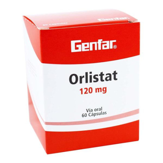 ORLISTAT 120 MG 60 CAPSULAS GF (M)182592