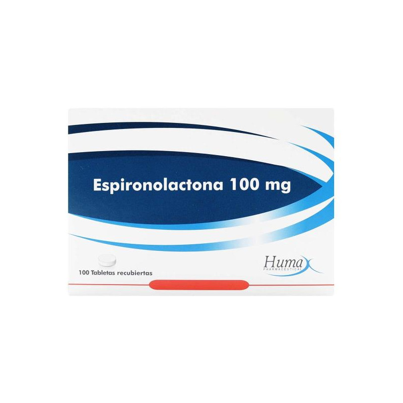 ESPIRONOLACTONA 100 MG 100 TABLETAS HP 