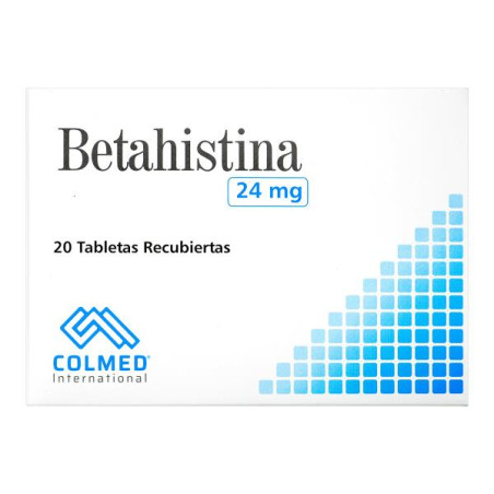 BETAHISTINA 24 MG 20 TBS PC 