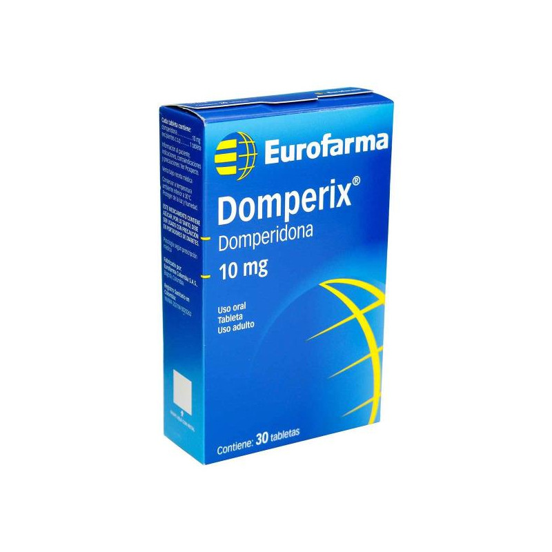 DOMPERIX 10 MG 30 TAB (M) DOMPERIDONA