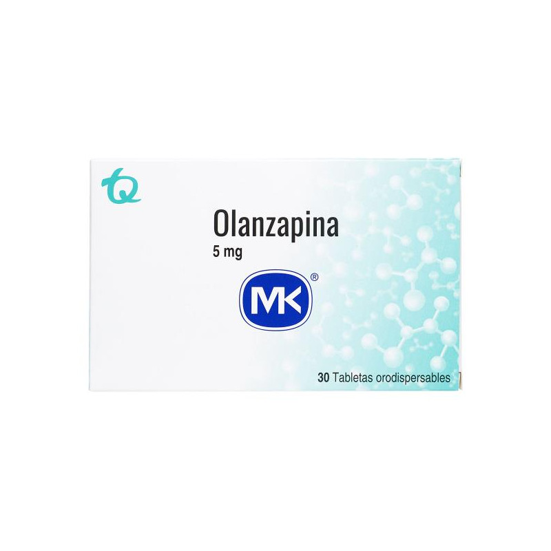 OLANZAPINA 5 MG 30 TABS MK (M) OLANZAPINA OLANZAPINA 5 MG 30 TABS MK (M) OLANZAPINA