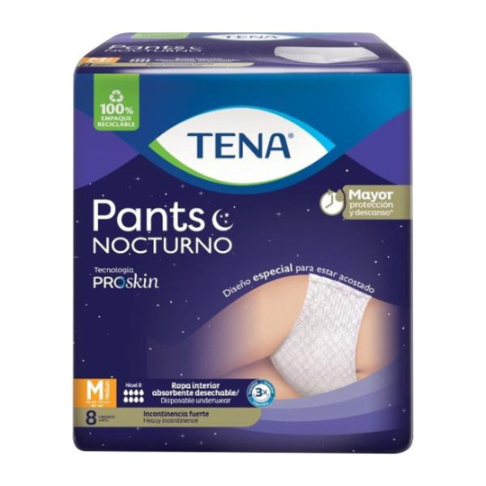 PAN.TENA PANTS NOCTURNO MEDIUM 8 UNDS PAN.TENA PANTS NOCTURNO MEDIUM 8 UNDS