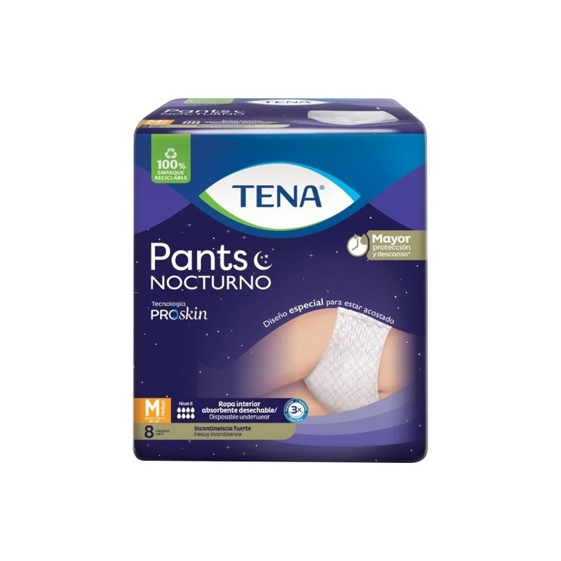 PAN.TENA PANTS NOCTURNO MEDIUM 8 UNDS PAN.TENA PANTS NOCTURNO MEDIUM 8 UNDS