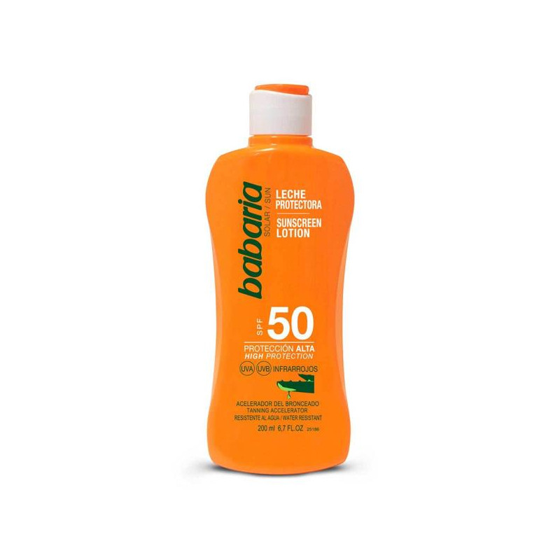 PROTEC.SOLAR BABARIA ALOE SPF50 200 ML 