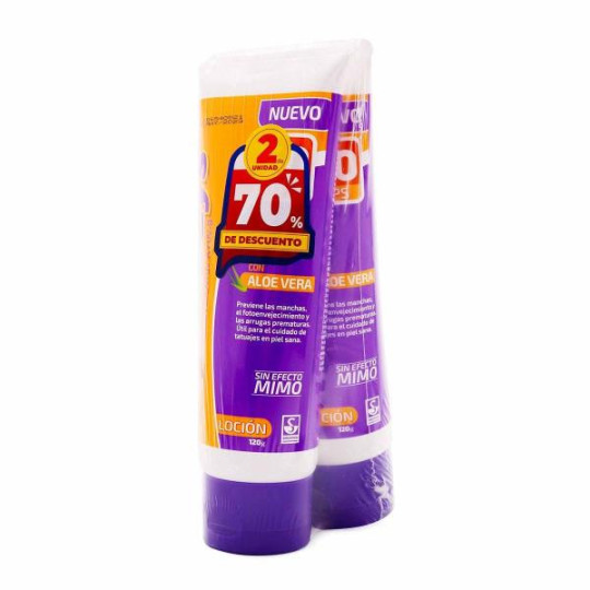 PROT.SOL.SUNDAYS 120 G PAG1 LL 2DO 70 % DCTO