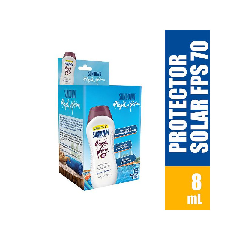 PROTECTOR SOLAR SUNDOWN FPS70 12SBS 8ML 