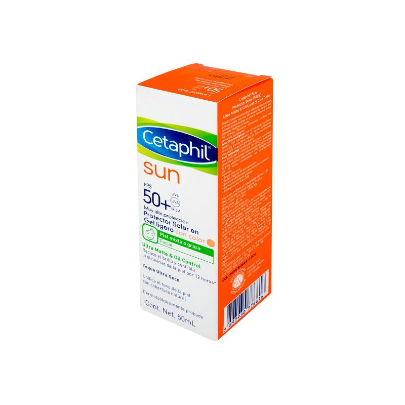 PROT.CETAPHIL SUN COLOR FPS50 50 ML.