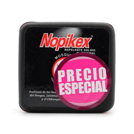 REPELENTE NOPIKEX BARRA 50 GR P.E. 