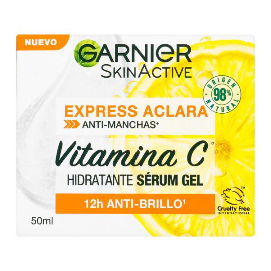 CREMA HIDRATANTE GARNIER SERUM GEL 50 ML CREMA HIDRATANTE GARNIER SERUM GEL 50 ML