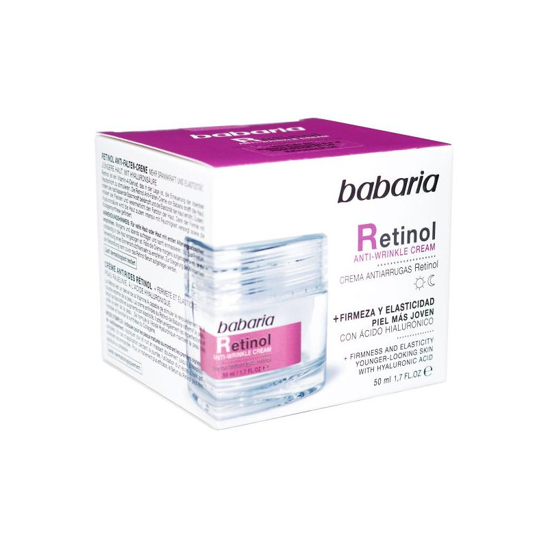 CREMA FACIAL BABARIA RETINOL 50 ML 
