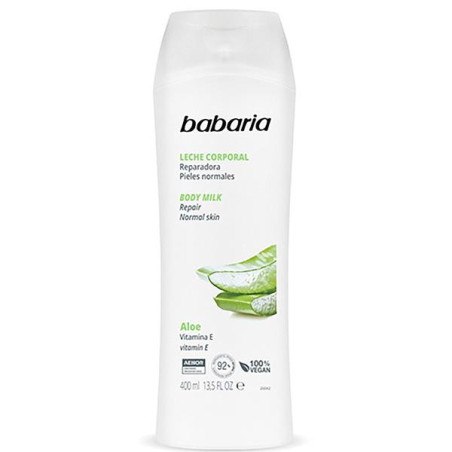 CREMA BABARIA BODY MILK ALOE 400ML LB 