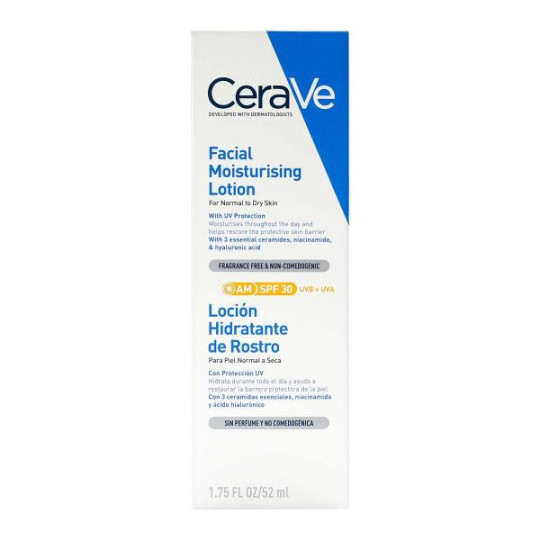 LOCION HIDRATANTE FACIAL CERAVE SPF 30 X 52 ML