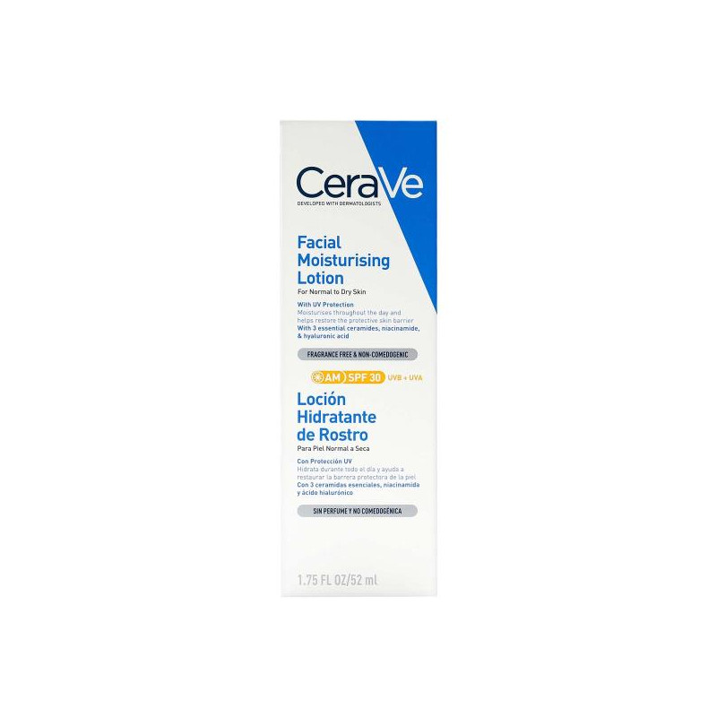 LOCION HIDRATANTE FACIAL CERAVE SPF 30 X 52 ML