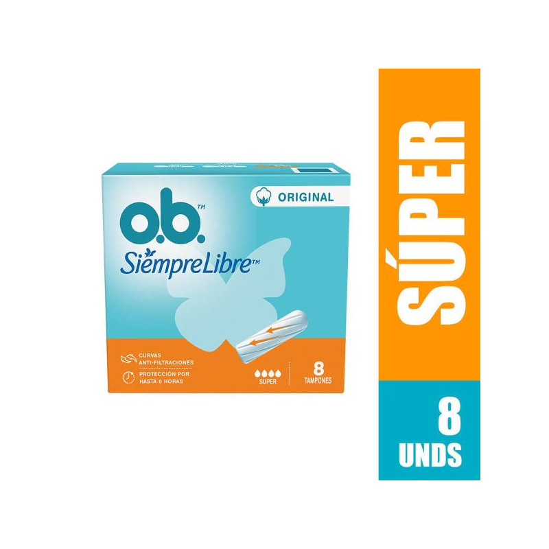 TAMPON OB DIGITAL ORIGINAL SUPER 8 UND 