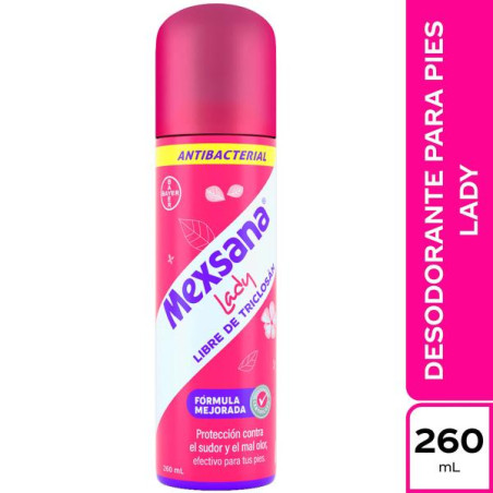 TALCO MEXSANA LADY SPRAY 260 ML. SPRAY