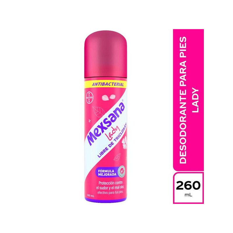 TALCO MEXSANA LADY SPRAY 260 ML. SPRAY TALCO MEXSANA LADY SPRAY 260 ML. SPRAY