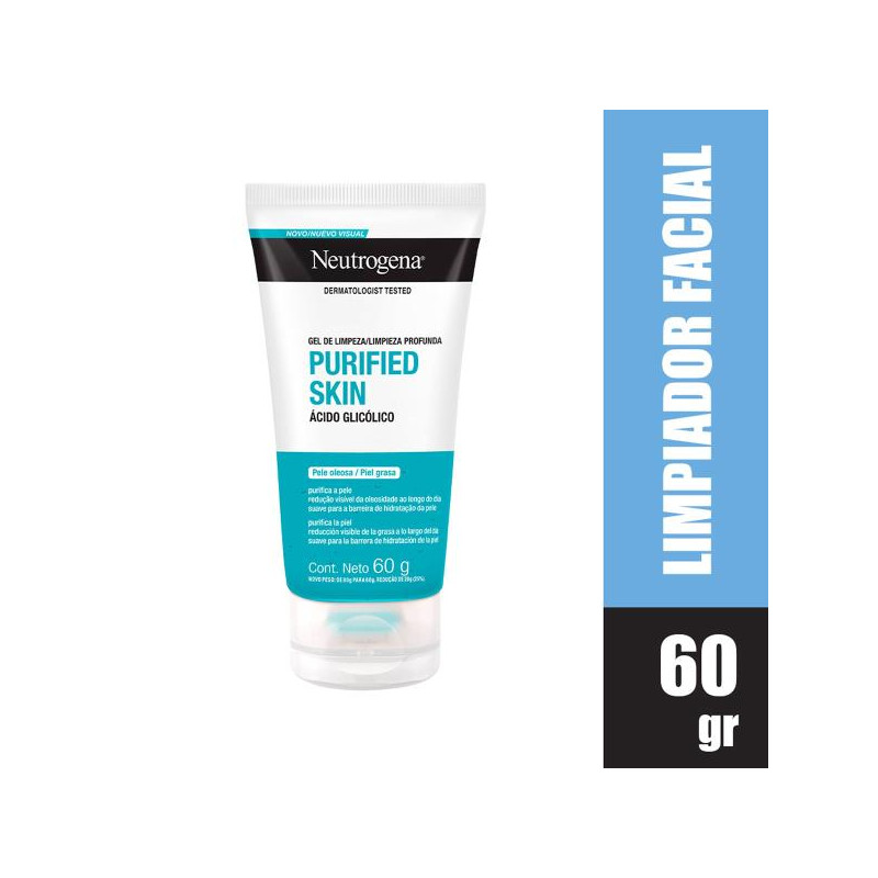 GEL LIMPIEZA PURIFID SKIN NEUTROGENA 60 GR GELES
