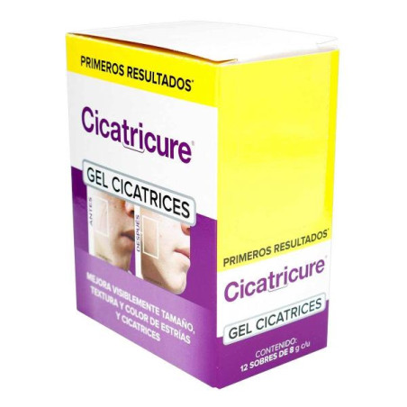 CICATRICURE GEL PARA CICATRICES 8GRS 12SBS