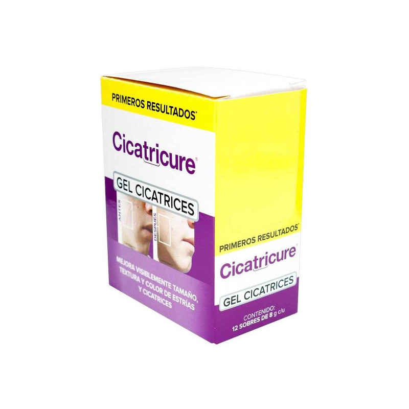 CICATRICURE GEL PARA CICATRICES 8GRS 12SBS
