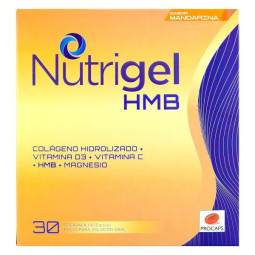 NUTRIGEL HMB MANDARINA 30 UDS 