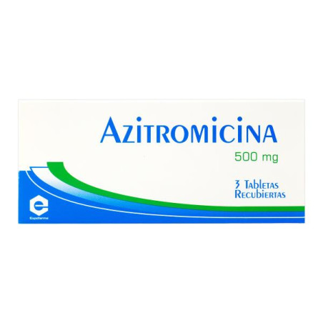 AZITROMICINA 500 MG 3 TBS EX 