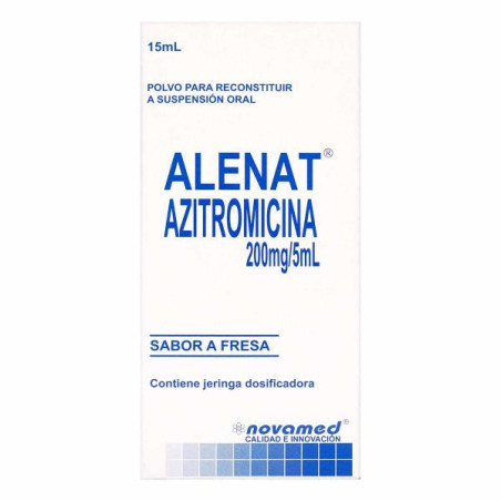 ALENAT(AZITROMICINA 4%)SUS.ORAL 15 ML 