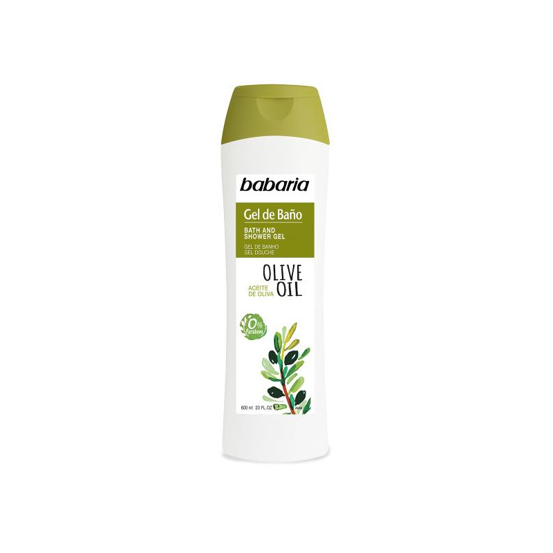 GEL DE BANO BABARIA ACEITE OLIVA 600 ML GEL DE BANO BABARIA ACEITE OLIVA 600 ML