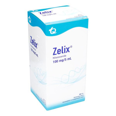 ZELIX 100MG/5ML 60 ML MK NITAZOXANIDA