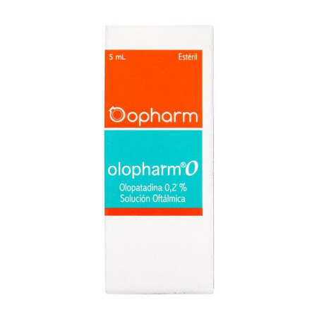 OLOPHARM 0.2 SOL OFT 5 ML OPH CLORHIDRATO DE OLOPATADINA
