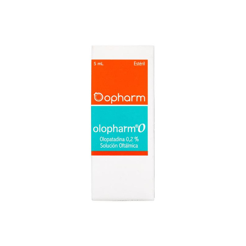 OLOPHARM 0.2 SOL OFT 5 ML OPH CLORHIDRATO DE OLOPATADINA