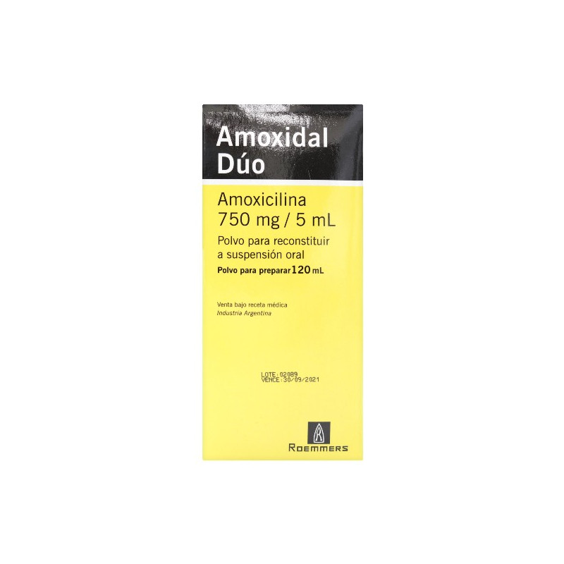 AMOXIDAL DUO SUSPENSION FRASCO 120 ML 