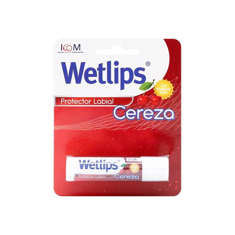PROT.LABIAL WETLIPS CEREZA 4.2 GR (PUMCV) PROTEC. LABIAL PROT.LABIAL WETLIPS CEREZA 4.2 GR (PUMCV) PROTEC. LABIAL